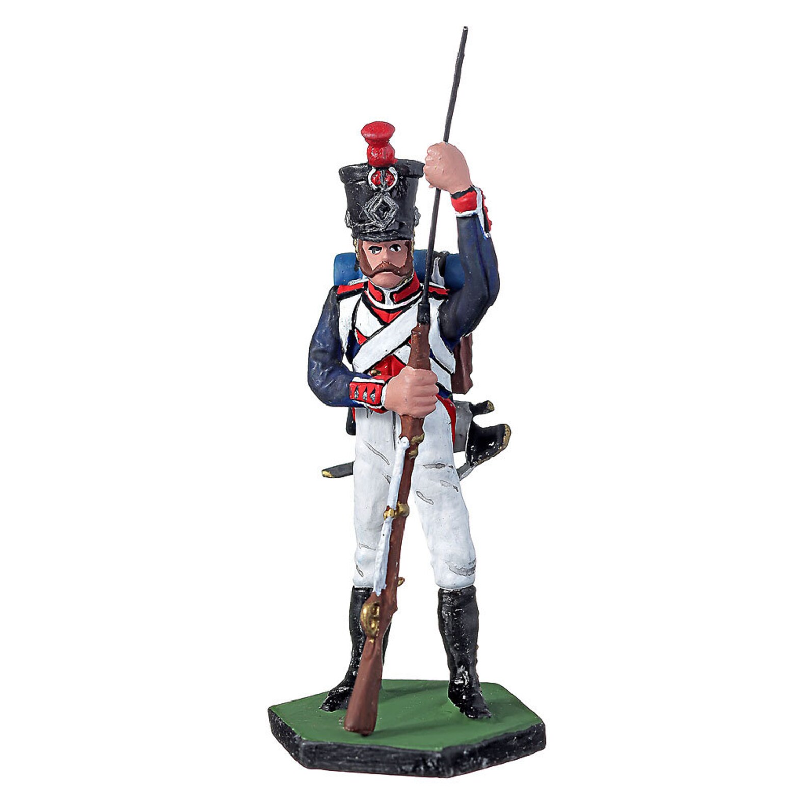 Tin Toy Soldier Napoleonic French Fusilier Figurine 54mm Hand Etsy