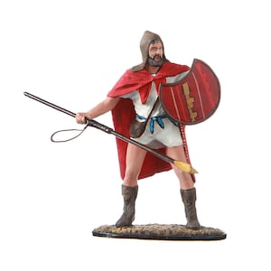 Tin Toy Soldier Thracian Mercenary metal figurine 54mm hand painted #8.25