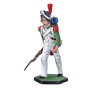 Tin Toy Soldier Napoleonic Italian Grenadier metal figurine 54mm hand painted #14.61
