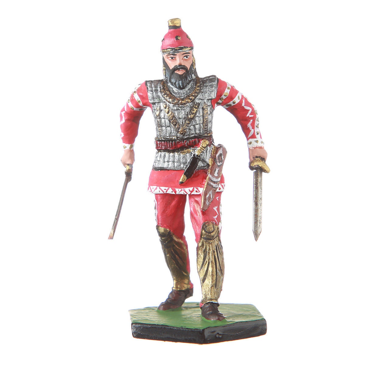 Figurine Miniature Guerrier Scythe – 54mm En étain Peint à La Main – Collection Art Et Histoire