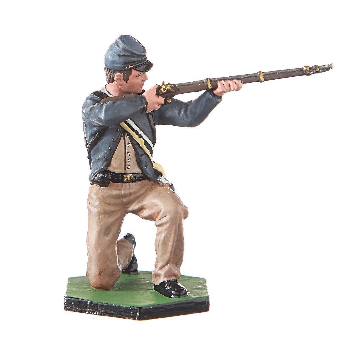 Tin Toy Soldier US Civil war Confederates Private metal Etsy