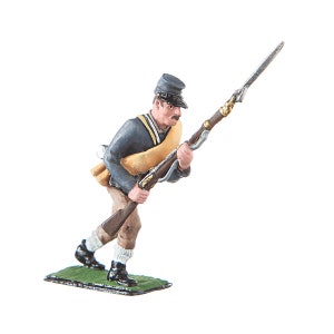 Tin Toy Soldier USA Civil war Confederates Private metal figurine 54mm hand painted #5.06a