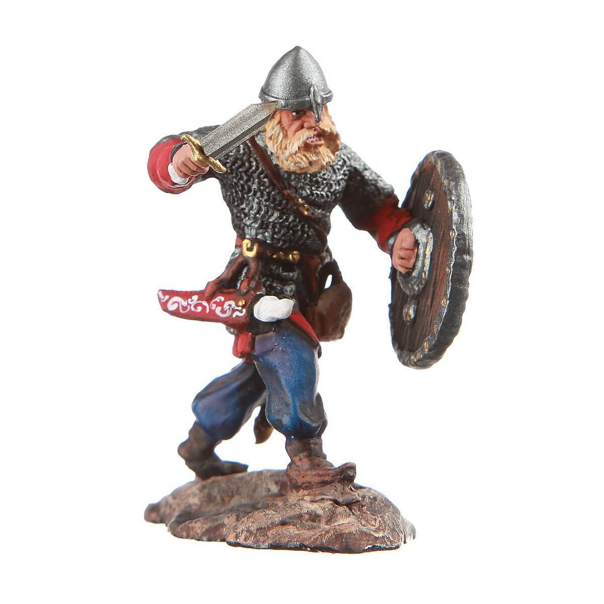 Tin Toy Soldier Viking with a sword metal figurine 54mm hand Etsy