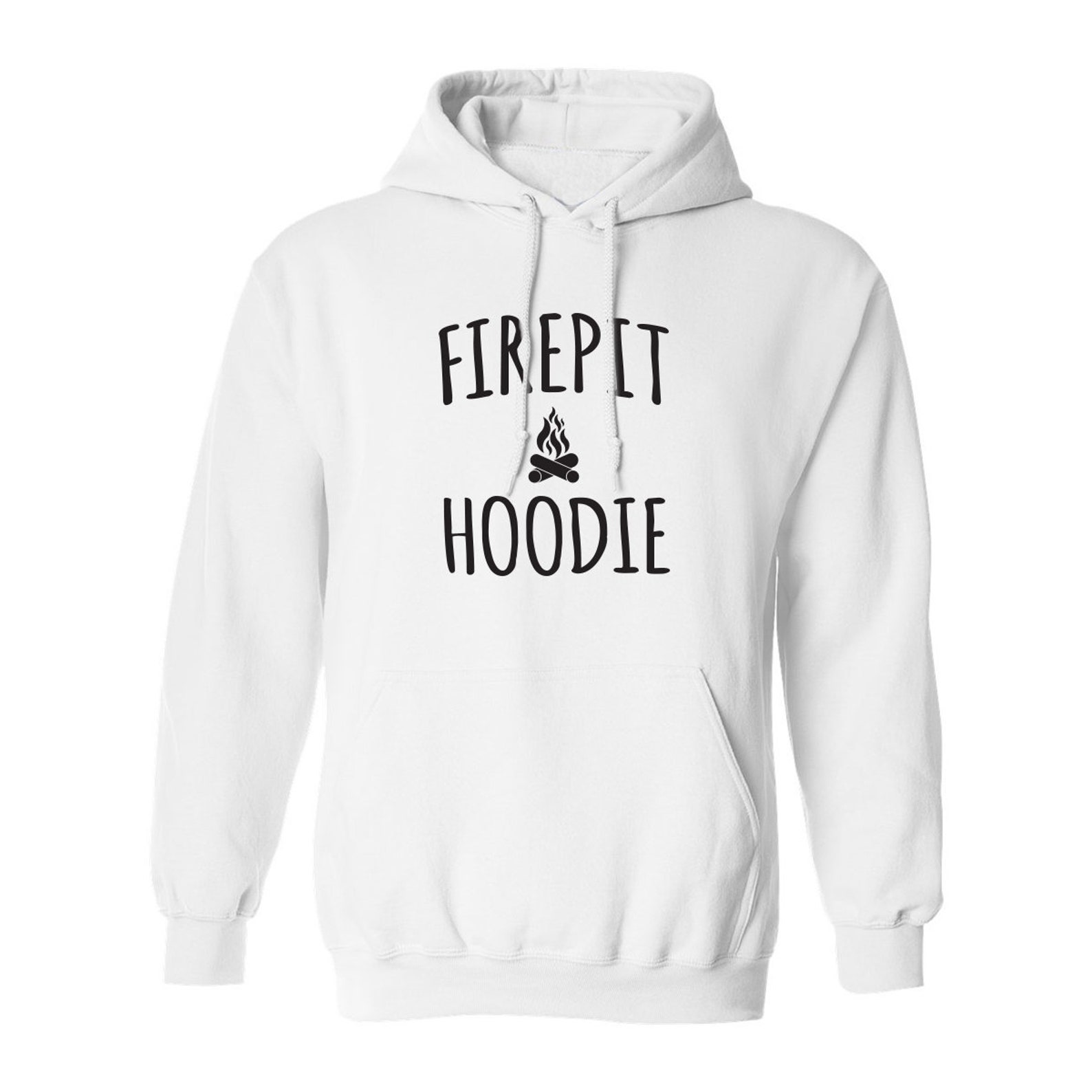 Firepit Hoodie Hooded Sweatshirt Etsy
