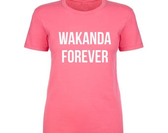 Wakanda Forever Women's Tank Top / T-Shirt