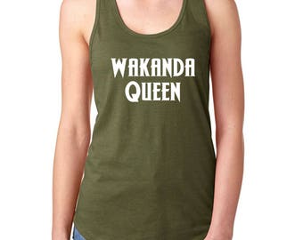 Wakanda Queen Women's Tank Top / T-Shirt