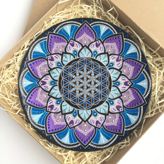 Details about / 3x Flower of Life Romantic 10cm Sticker Flower of Life Mandala Yoga Meditation show original title