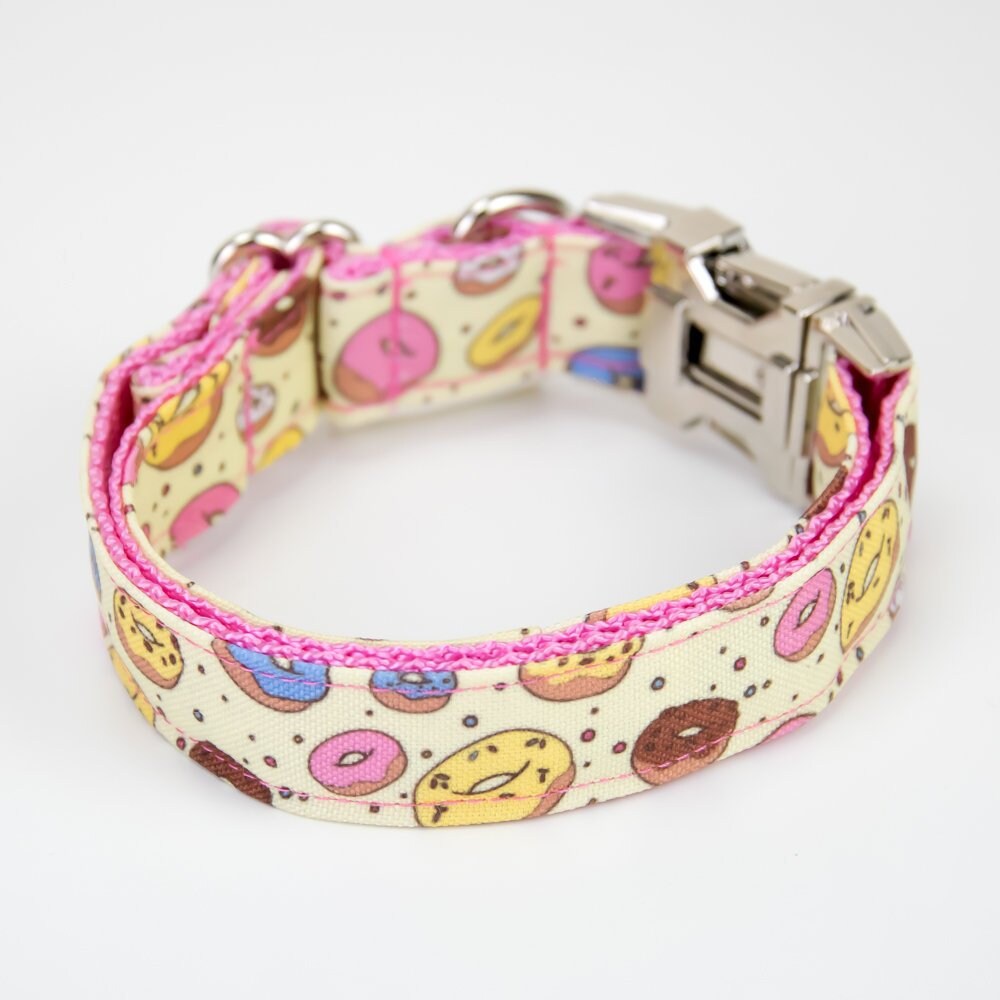 Donut Dog Collar with Matching Leash optional Etsy