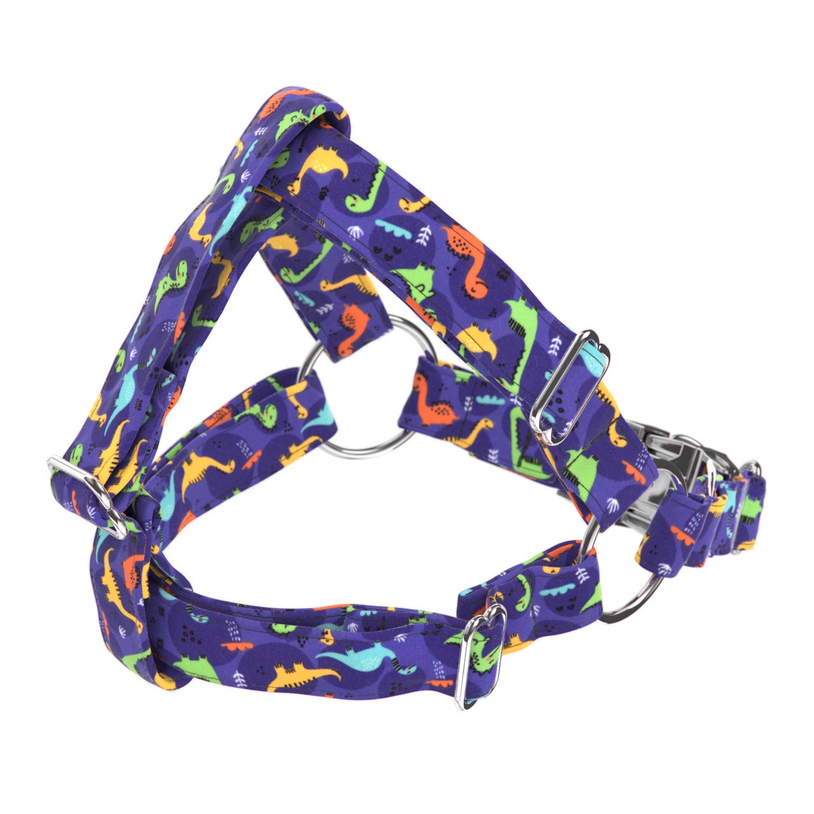 Dog Harness Happy Dinosaur Stepin Dog Harness Etsy