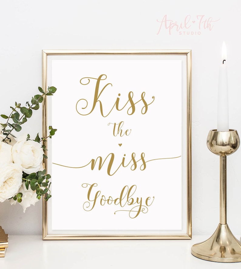Kiss the Overlook Goodbye, Printable Indication, Bridal Shower, Bachelorette Get together Decor, Keepsake reward for bride in the direction of be, Lipstick kiss, gold, CARAMIA image about Kiss the Miss Goodbye Printable referred to as Kiss the Skip Goodbye, Printable Signal, Bridal Shower, Bachelorette Social gathering Decor, Keepsake reward for bride in the direction of be, Lipstick kiss, gold, CARAMIA