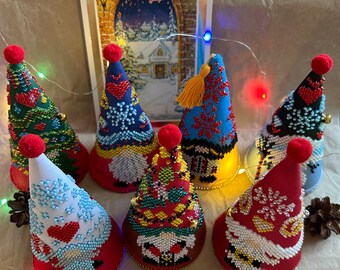 Gift Set of Christmas decor, Handmade gift gnome decor, Christmas gifts for family, Ukraine handmade decor, Housewarming Gift Box,Xmas gift