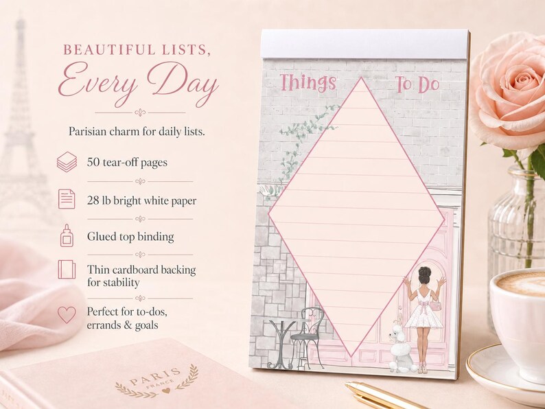 Beautiful Notepad Pretty Letter Writing Paper Perfect to Gift to Anyone ...