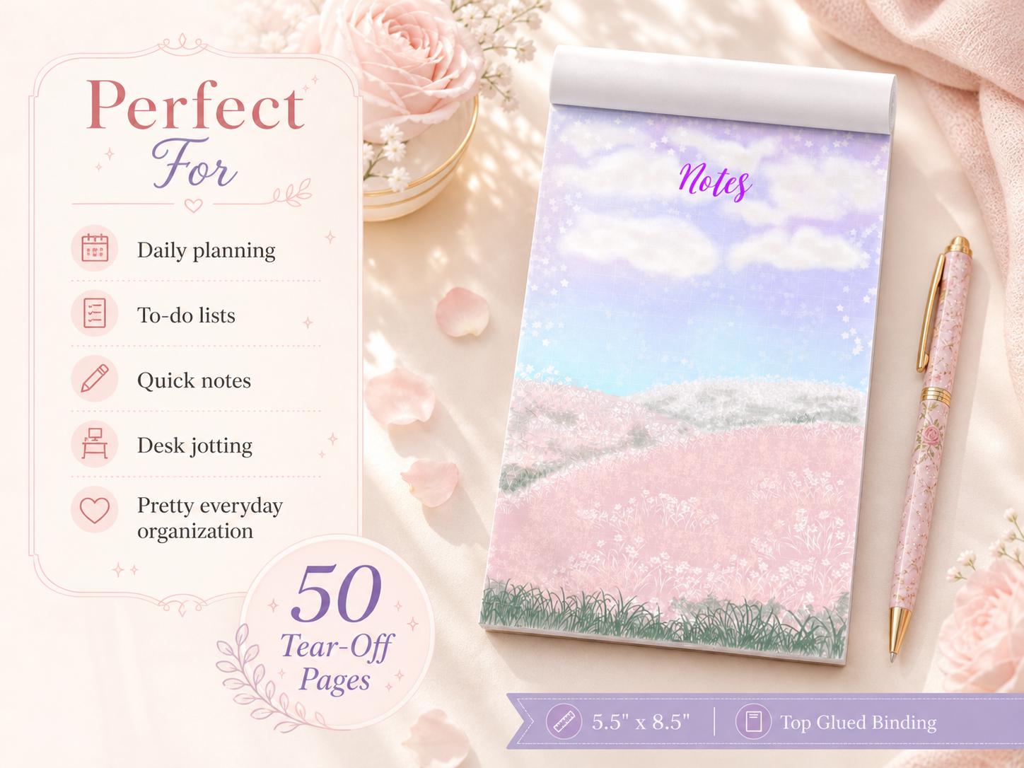 Cute Notepad Pretty Letter Writing Paper Perfect to Give as a Gift to ...