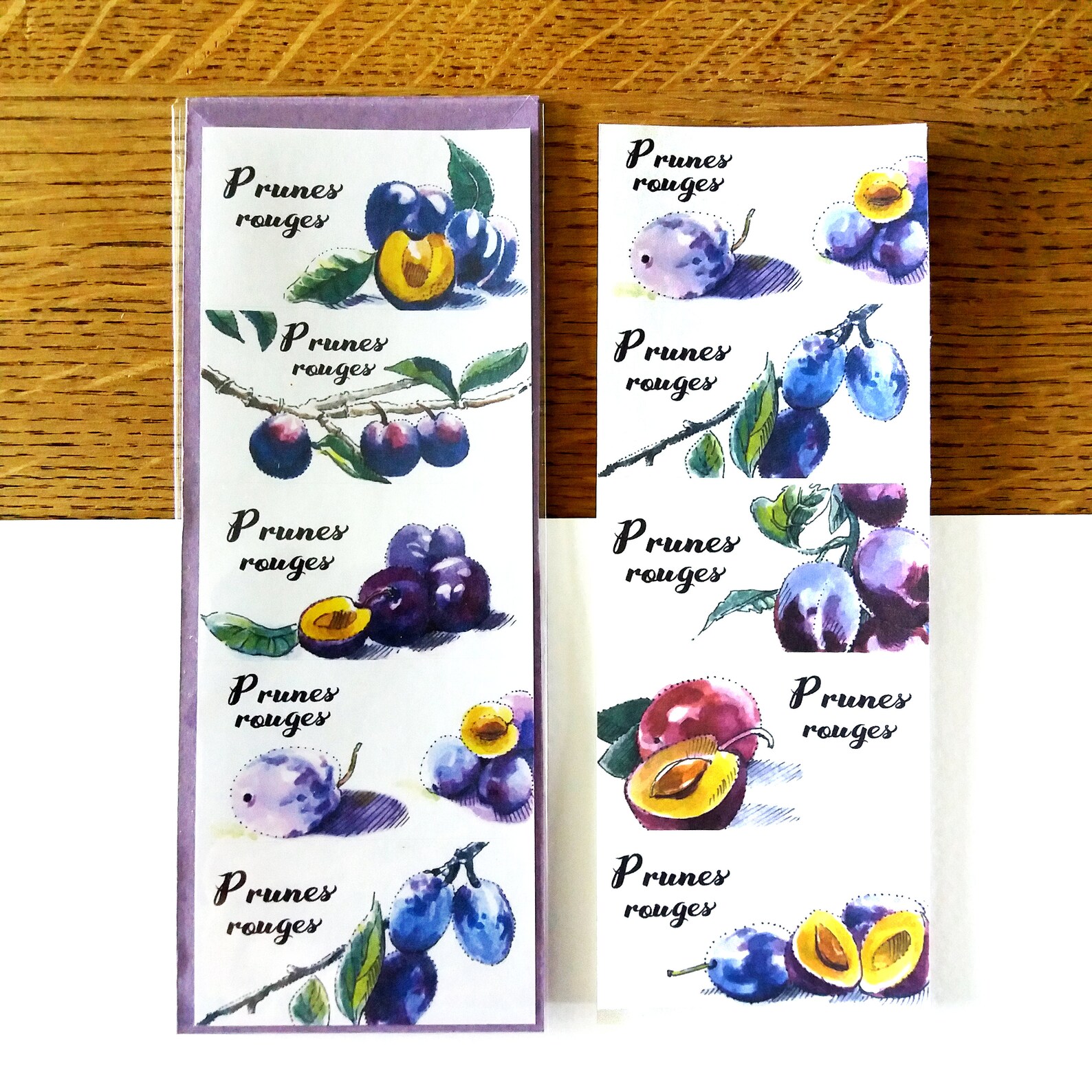 Plum jam labels plum label fruit sticker jam jar labels | Etsy