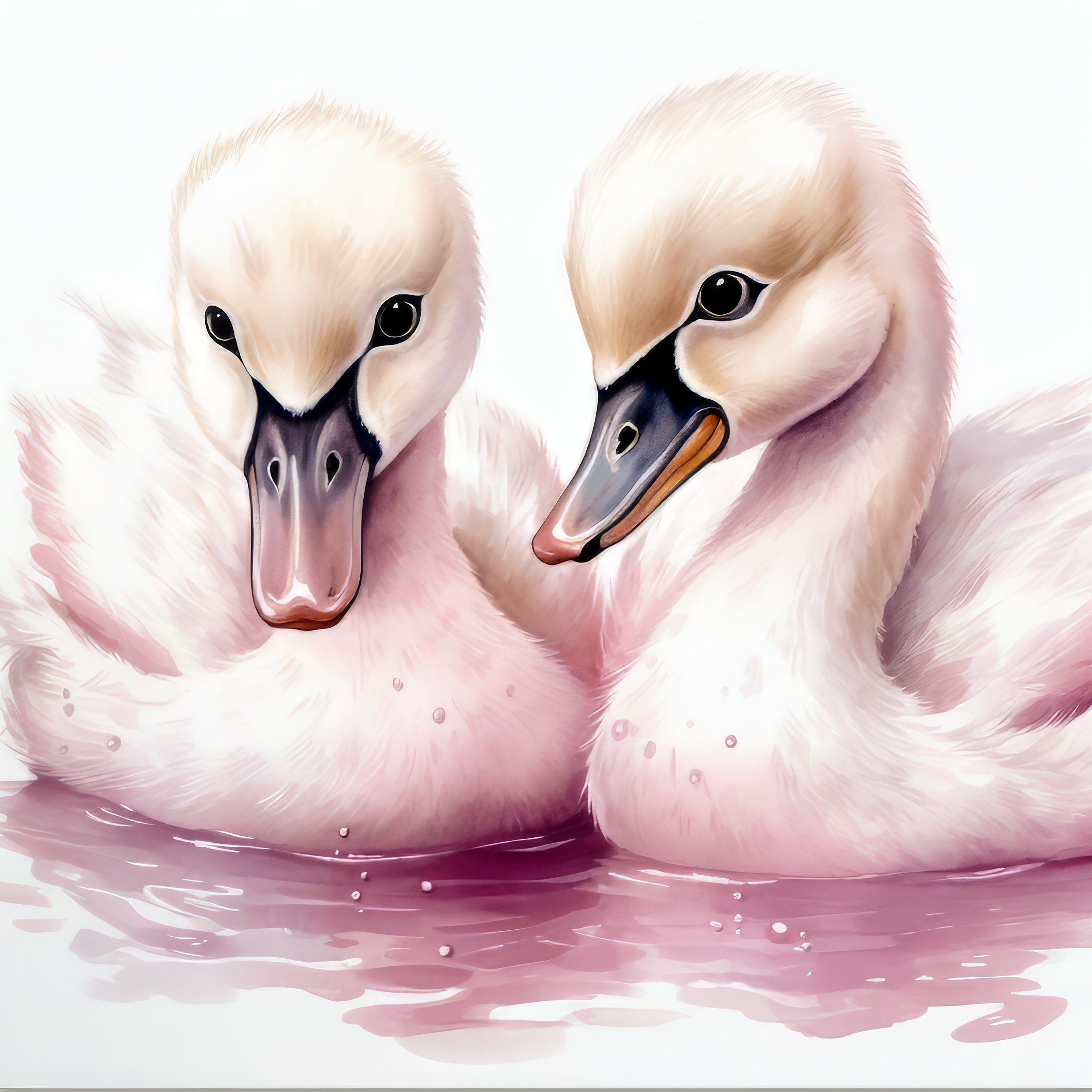 Baby Swan Clipart Bundle | High Quality Png's | 300 DPI ...