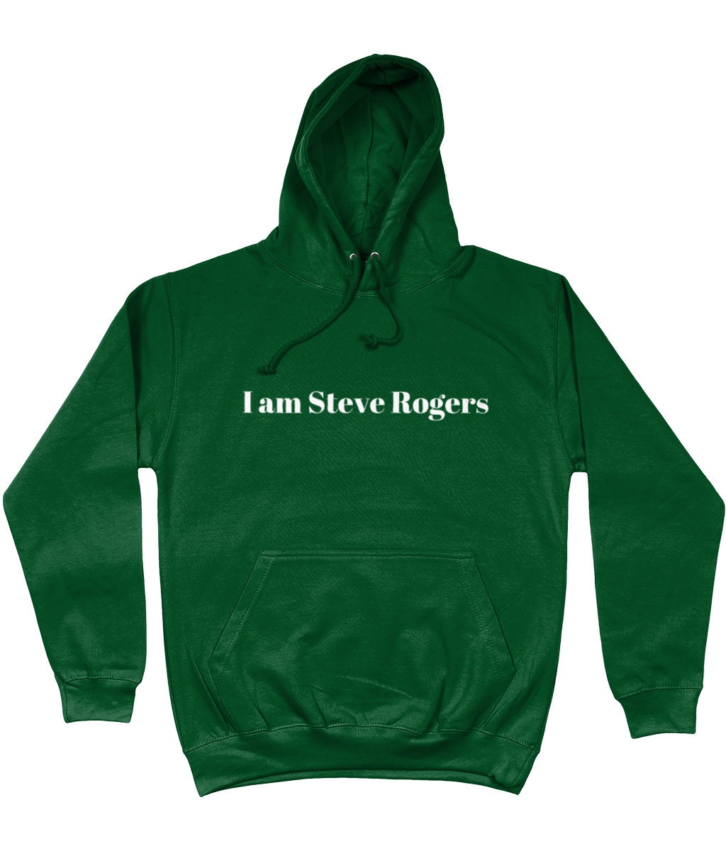 I Am Steve Rogers Hoodie - Etsy UK