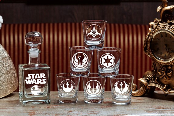 star wars whisky glass