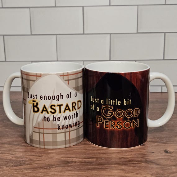 Good Omens Good Person/Bastard Mug