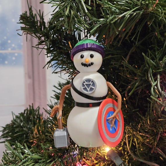 Heroes Assembled Snowman