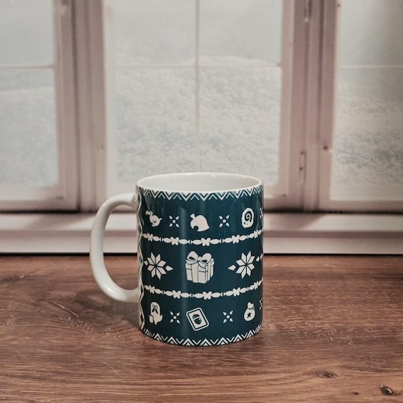 ACNH Ugly Sweater Inspired Mug