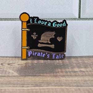 A Good Pirate&#39;s Tale OFMD Inspired Enamel Pin