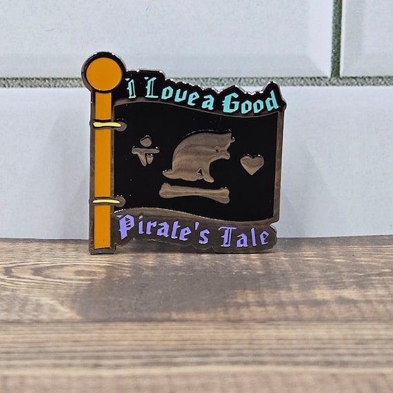 A Good Pirate's Tale OFMD Inspired Enamel Pin