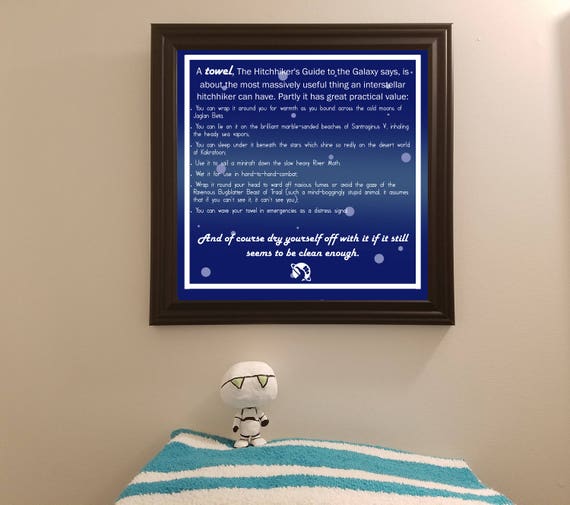 A Towel .... 12" x 12" printable