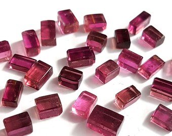 Natural Green & Pink Tourmaline Gemstone Cabochons Loose Gemstones Tourmaline Cabochon Loose Beads Gemstone.