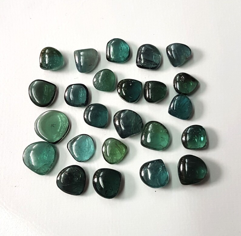Natural Paraiba Tourmaline smooth heart shaped briolettes,Tourmaline beads,Tourmaline gemstone,Paraiba tourmaline,6-9 mm 24 pieces E4913