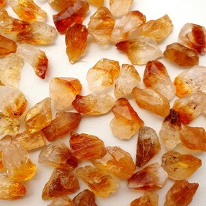 10 Pieces Natural Citrine Rough Gemstone Row Citrine Stone Citrine Crystal Citrine Loose Rough Bio Citrine Rough Wholesale Citrine Rough,