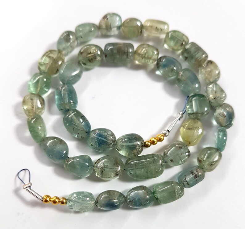 tourmaline blue gemstone WATERMELON TOURMALINE Gemstone nuggets Beads Rare tourmaline smooth nuggets 6x7-6x11 mm 13.5 inch strand E8253