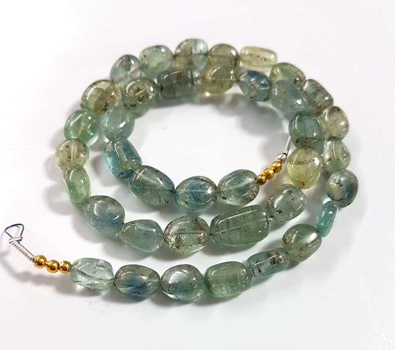 tourmaline blue gemstone WATERMELON TOURMALINE Gemstone nuggets Beads Rare tourmaline smooth nuggets 6x7-6x11 mm 13.5 inch strand E8253