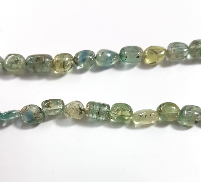 tourmaline blue gemstone WATERMELON TOURMALINE Gemstone nuggets Beads Rare tourmaline smooth nuggets 6x7-6x11 mm 13.5 inch strand E8253