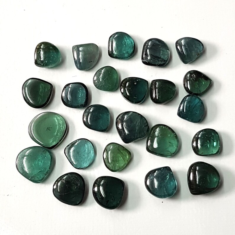Natural Paraiba Tourmaline smooth heart shaped briolettes,Tourmaline beads,Tourmaline gemstone,Paraiba tourmaline,6-9 mm 24 pieces E4913