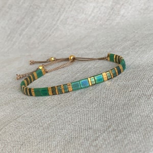 Tila beaded bracelet, stacking bracelet, gift for her