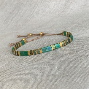 Tila beaded bracelet, stacking bracelet, christmas gift for her