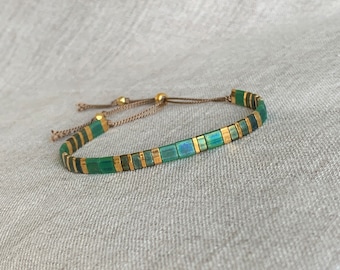 Tila beaded bracelet, stacking bracelet, christmas gift for her