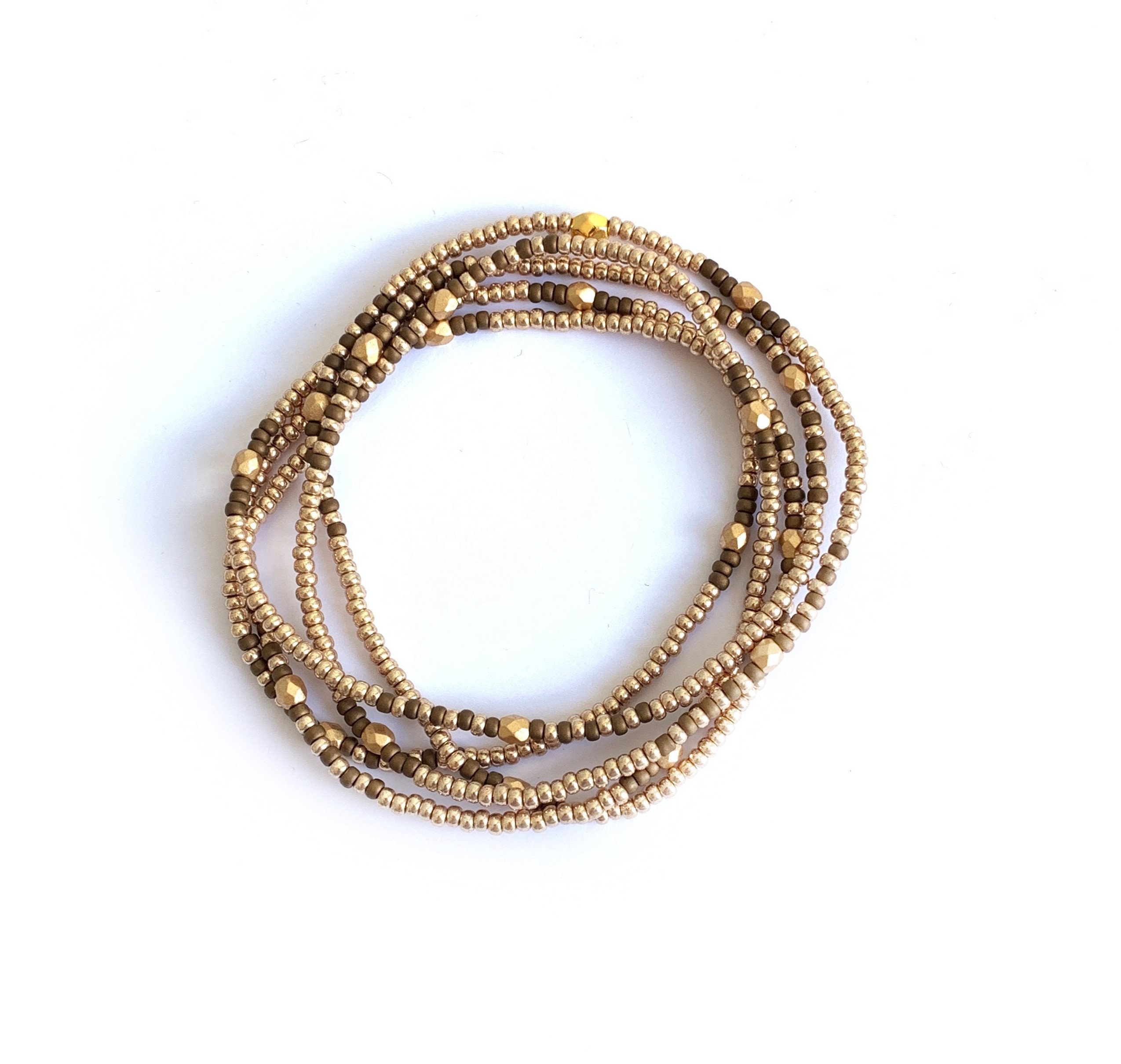 【TATIANA】Pearl and Petit Cubic Ball Chain Bracelet〜2点SET Designer fashion, Seoul-fully created | W Concept