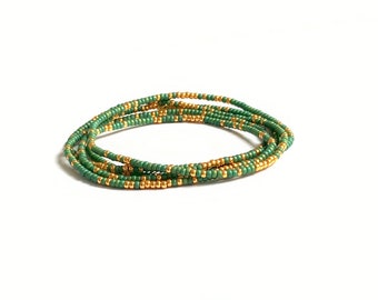 Seed bead bracelet, Strech wrap braceelt, Christmas gift idee daughter