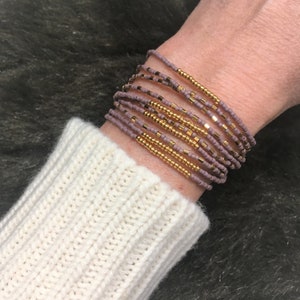 Conjunto de pulseira, Presente para namorada, Joias banhadas a ouro