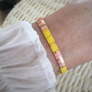 Armband Tila, cadeau voor haar,  zijde koord armband