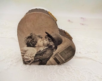 Boho Wedding Ring Bearer Box