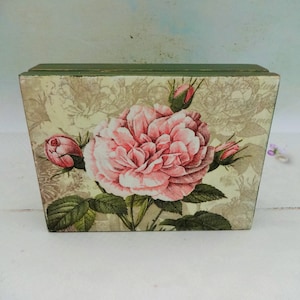 Caja de regalo para joyero, caja pequeña para baratijas, caja de madera