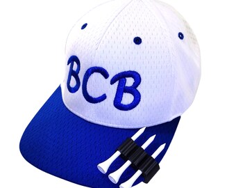 Golf Tee Hat Clip Holder, Attaches to Cap or Brim, Visor, Keeps Tees Handy, NEW