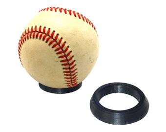 2 pc Baseball Display Stand, Mount, Holder, Trophy, Black, Qty. 2 Piece, NEW