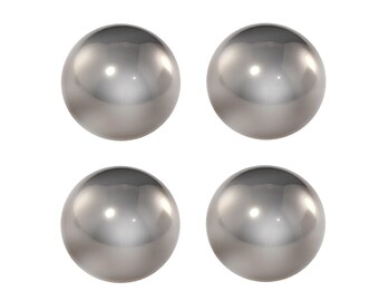 Qty 4, 1 1/4" (1.250) Inch Precision 304 Stainless Steel Ball Will Never Rust Non-Rusting, Monkey Fist, Food/Surgical Grade Stainless Steel