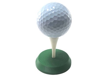 Golf Tee, Golf Ball Display Stand, Mount, Holder, Trophy, NEW
