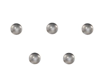 Qty 5, 3/8" (0.375) Inch Precision 304 Stainless Steel Ball (Will Never Rust) Non-Rusting, Jewelry, Food / Surgical Grade Stainless Steel