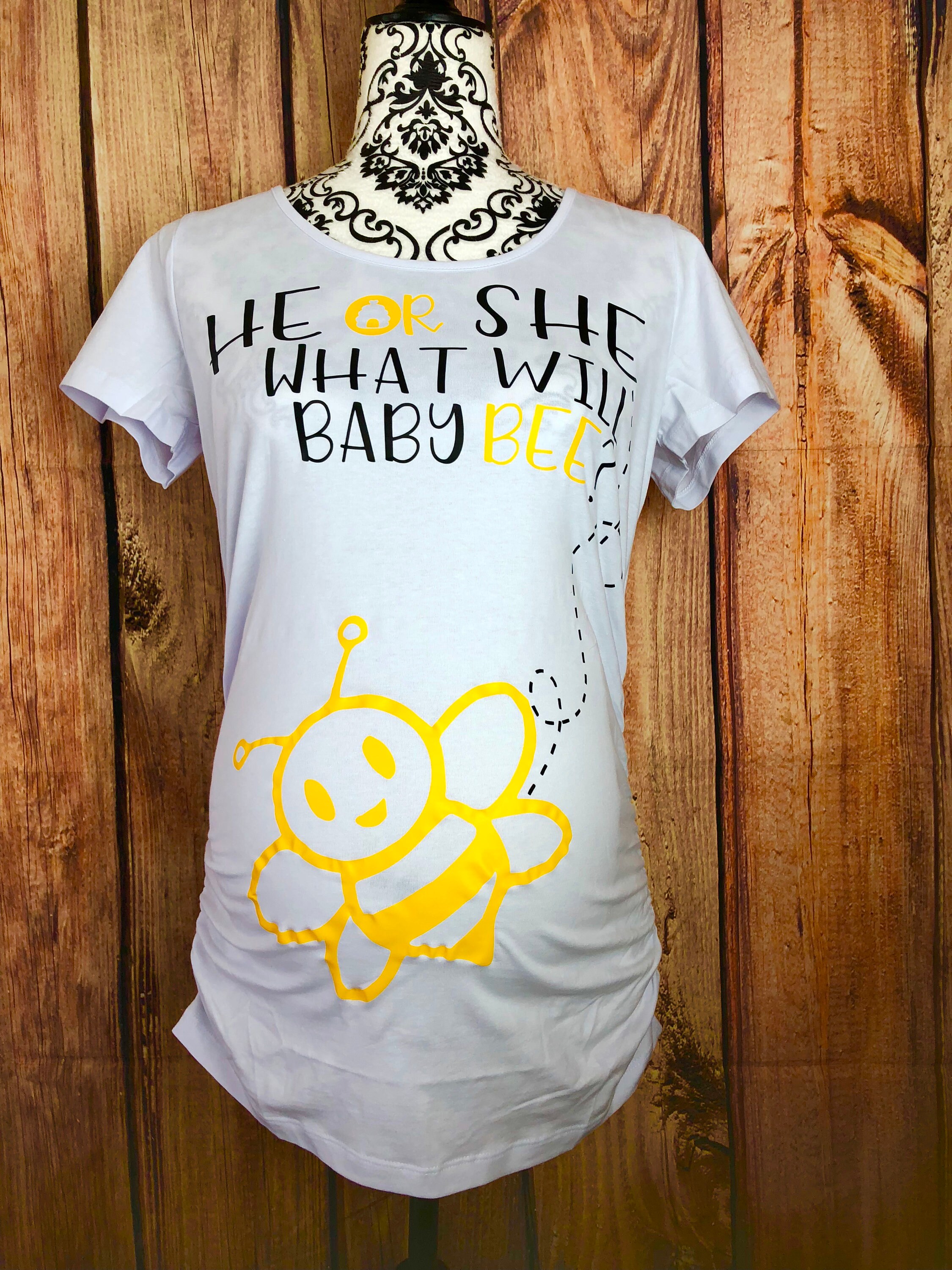 He Or She What Will It Bee Gender Reveal Shirt Bee Gender Etsy