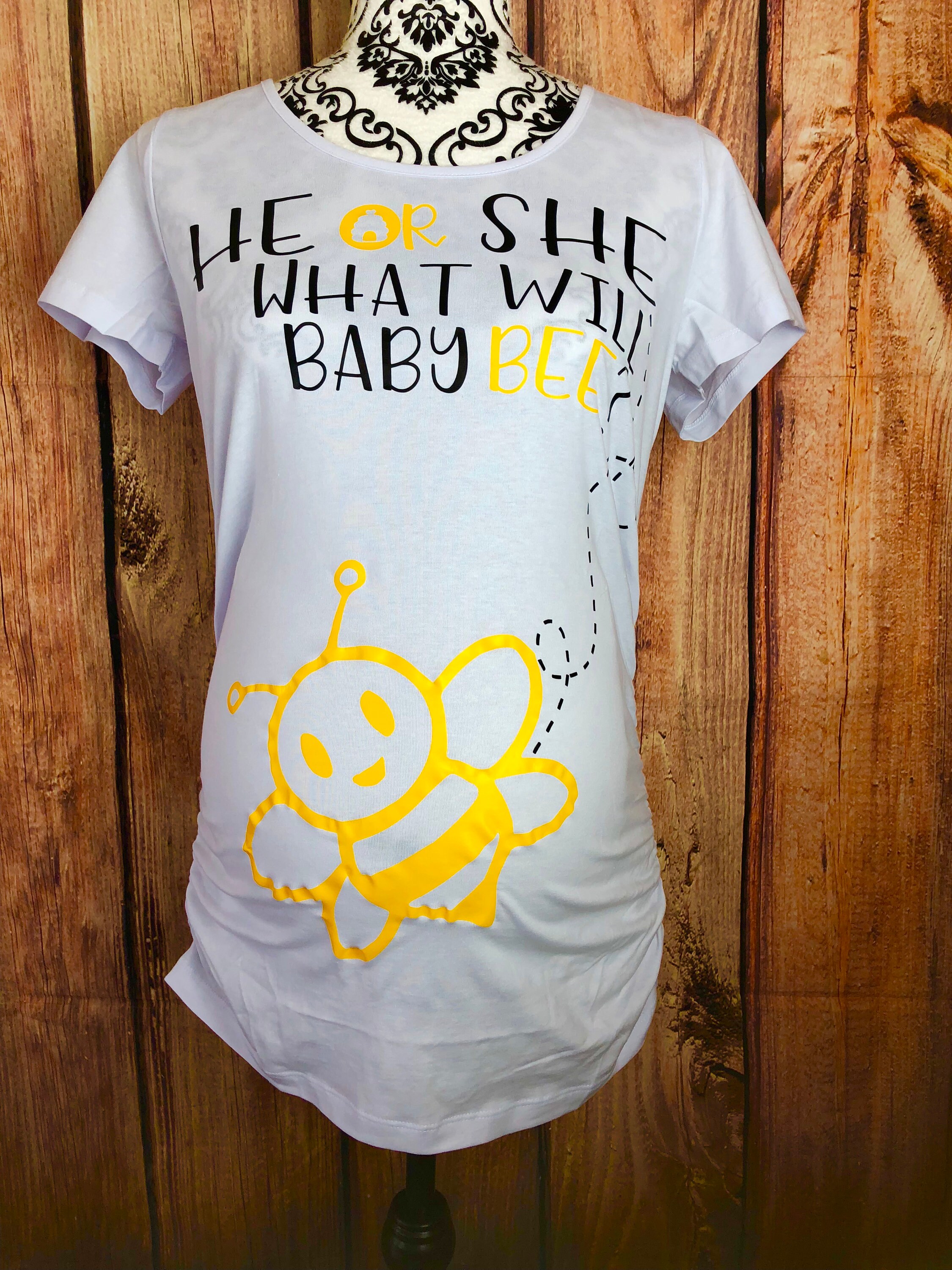 He Or She What Will It Bee Gender Reveal Shirt Bee Gender Etsy